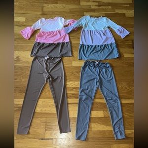 Derek heart girls clothing outfit sets Xl and M